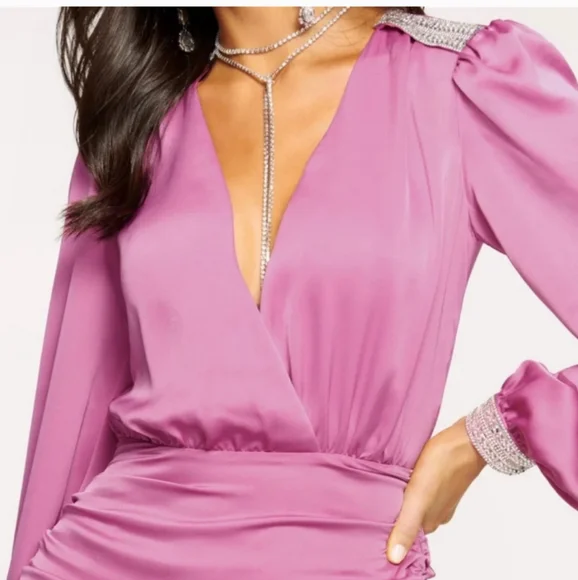 RAMY BROOK Foxy Embellished Cuff Dress 🆕 Size 00 - Picture 2 of 16